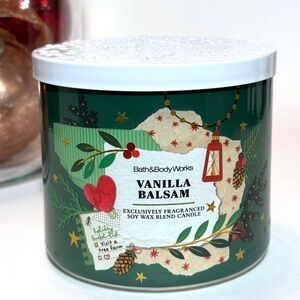 VANILLA BALSAM 3 Wick Candle
